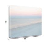 22" Cotton Candy Beach Sky 1 Giclee Wrap Canvas Wall Art