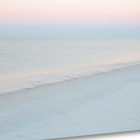 22" Cotton Candy Beach Sky 1 Giclee Wrap Canvas Wall Art