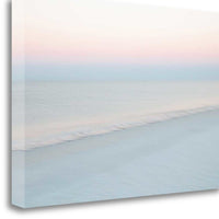 26" Cotton Candy Beach Sky 2 Giclee Wrap Canvas Wall Art