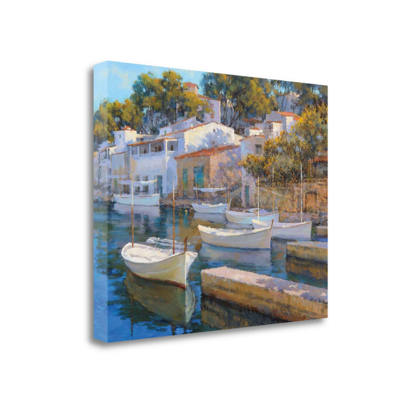 24" Vintage Inspired European Cove Gallery Wrap Canvas Wall Art