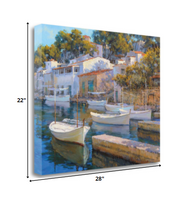 28" Vintage Inspired European Cove Gallery Wrap Canvas Wall Art