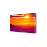 28" Gorgeous Sunset View Giclee Canvas Wall Art