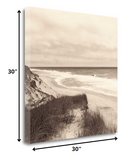 25" Retro Vintage Sand Dunes Giclee Wrap Canvas Wall Art