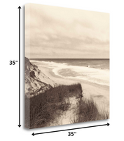 25" Retro Vintage Sand Dunes Giclee Wrap Canvas Wall Art