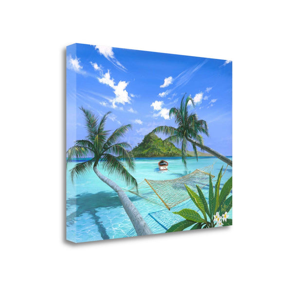 Tropical Paradise 1 Giclee Wrap Canvas Wall Art