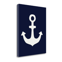 18" Anchor's Down Giclee Wrap Canvas Wall Art