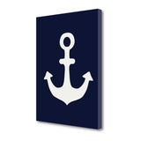 18" Anchor's Down Giclee Wrap Canvas Wall Art