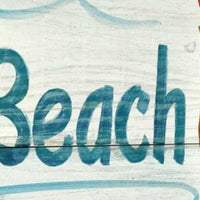 32" Fun Beach Therapy Signage Giclee Print on Gallery Wrap Canvas Wall Art