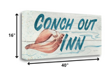 40" Conch Out Inn 3 Giclee Wrap Canvas Wall Art