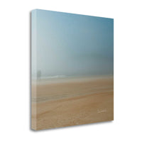 24" Calming Beach Stroll Giclee Print on Gallery Wrap Canvas Wall Art