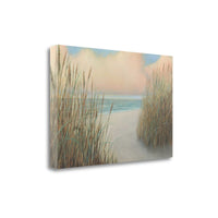 39" Natural Coastal Beach Trail Giclee Print on Gallery Wrap Canvas Wall Art