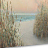 39" Natural Coastal Beach Trail Giclee Print on Gallery Wrap Canvas Wall Art