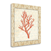 24" Fancy Underwater Coral Giclee Wrap Canvas Wall Art
