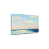 34" Peaceful Ocean Sunset View 2 Giclee Wrap Canvas Wall