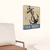 Hope of Anchor Giclee Wrap Canvas Wall Art