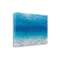 24" Sailing the Dramatic Seas Sepia Tone Giclee Wrap Canvas Wall Art