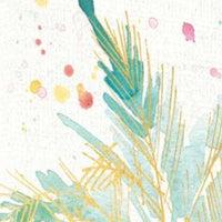 Paradise Palmtree Watercolor 1 Giclee Wrap Canvas Wall Art