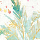 Paradise Palmtree Watercolor 2 Giclee Wrap Canvas Wall Art