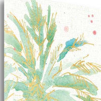 Watercolor Palm Tree 2 Giclee Wrap Canvas Wall Art