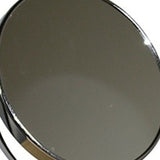 Vintage Pedestal Chrome 5X Magnification Vanity Mirror