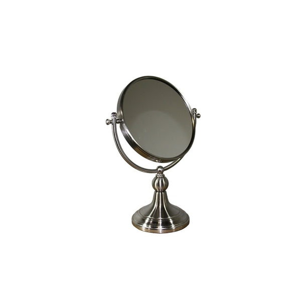 Vintage Rotating Chrome 3X Magnification Vanity Mirror