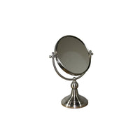 Vintage Rotating Chrome 5X Magnification Vanity Mirror