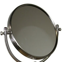 Vintage Rotating Chrome 5X Magnification Vanity Mirror