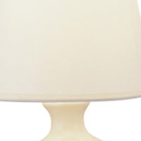 Contempo Genie Beige Certamic Table Lamp