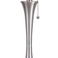 Minimalist Silver Metal Table Lamp