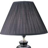 26? Stylish Black Ceramic Urn Shape Table Lamp