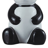 14? Panda Ceramic Table Lamp With White Shade
