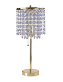 20? Modern Tall Gold Crystal Chandelier Lamp