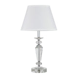 22? White Stylish Crystal Table Lamp