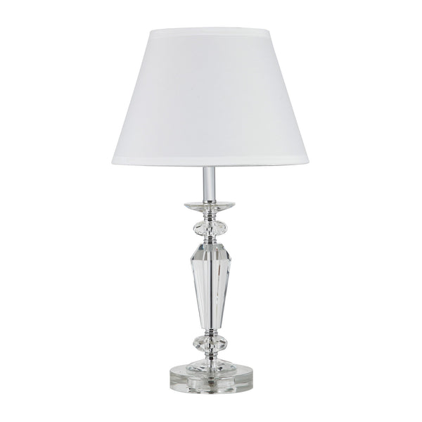 22? White Stylish Crystal Table Lamp