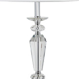 22? White Stylish Crystal Table Lamp