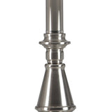 26? Traditional Brushed Nickel Metal Table Lamp