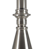 26? Traditional Brushed Nickel Metal Table Lamp