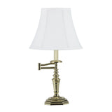 23? Transitional Gold Arm Metal Table Lamp