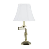 23? Transitional Gold Arm Metal Table Lamp