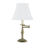 23? Transitional Gold Arm Metal Table Lamp
