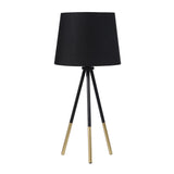20? Classic Black Matte Tripod Table Lamp