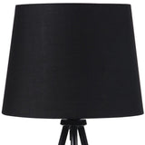 20? Classic Black Matte Tripod Table Lamp