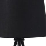 20? Classic Black Matte Tripod Table Lamp