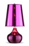 ContempoTransparent Luster Pink Table Lamp