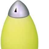 Yellow and Silver Rocket Shaped Table Lamp