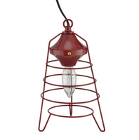 Modern Red Lantern Design Table Lamp