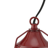 Modern Red Lantern Design Table Lamp