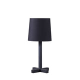 17? Industrial Black Metal Table Lamp