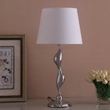 24? Modern Silver Silhouette Figurine Table Lamp
