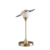 16? Brushed Gold Touch On Globe Table Lamp